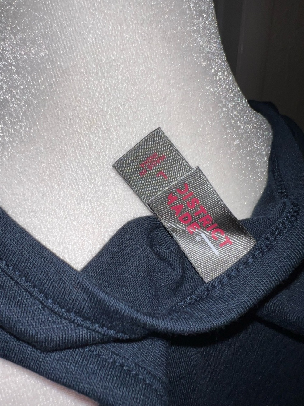 Columbus Script Navy Racerback Tank Top size Large - Picture 5 of 5